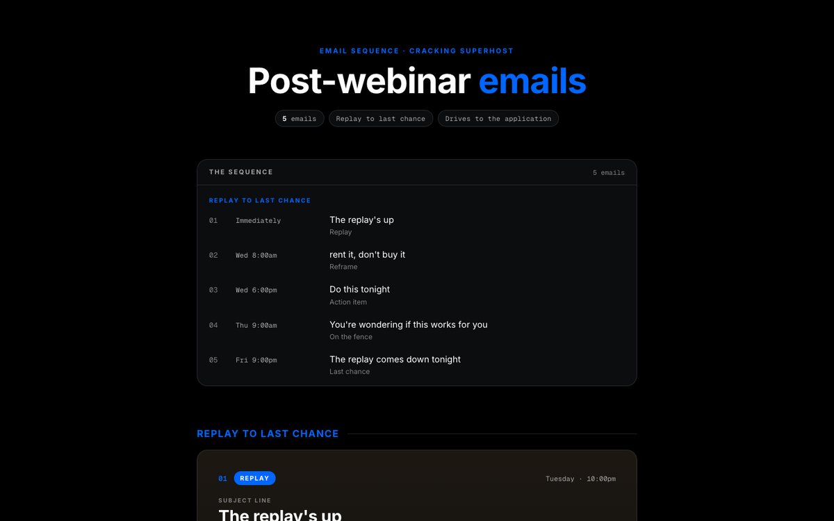Post-webinar preview